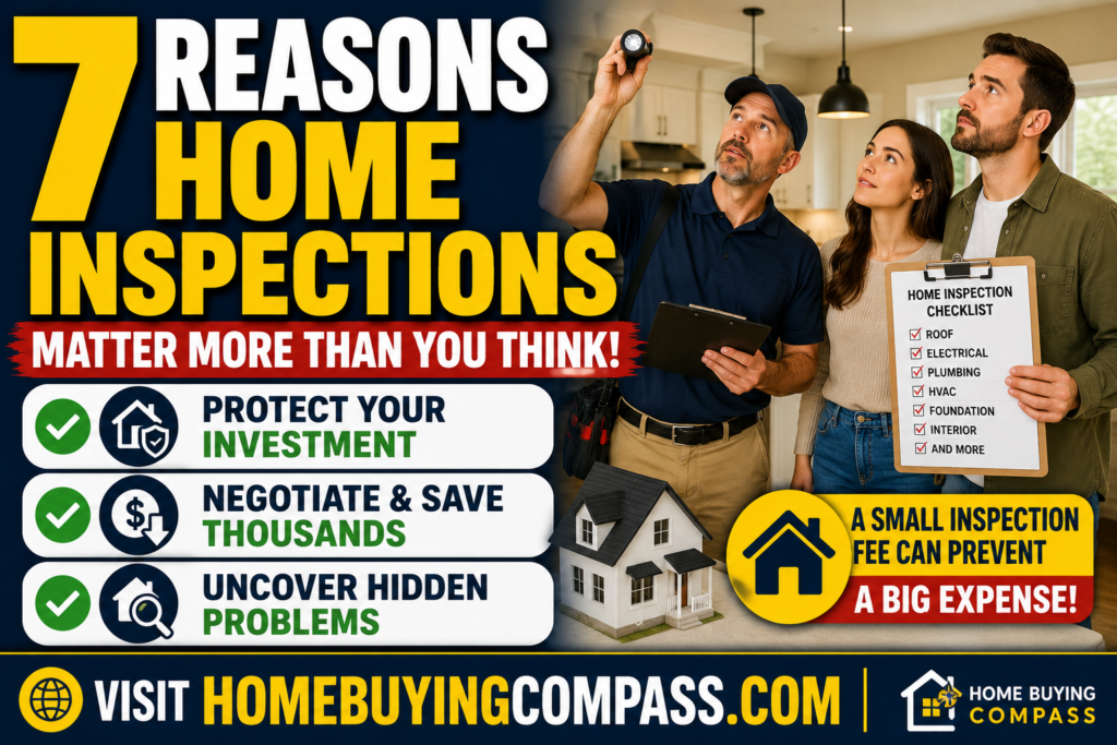 First time home buyer reviewing a home inspection checklist before closing on a house